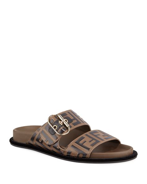 neiman marcus fendi sandals|fendi women's flat sandals.